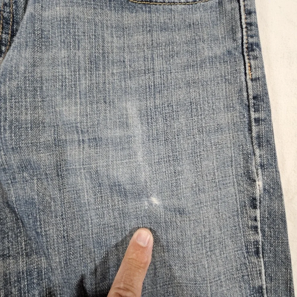 Levis 559 Jeans Mens 33 34 Straight Leg Blue Denim Relaxed Fit Medium Wash‎